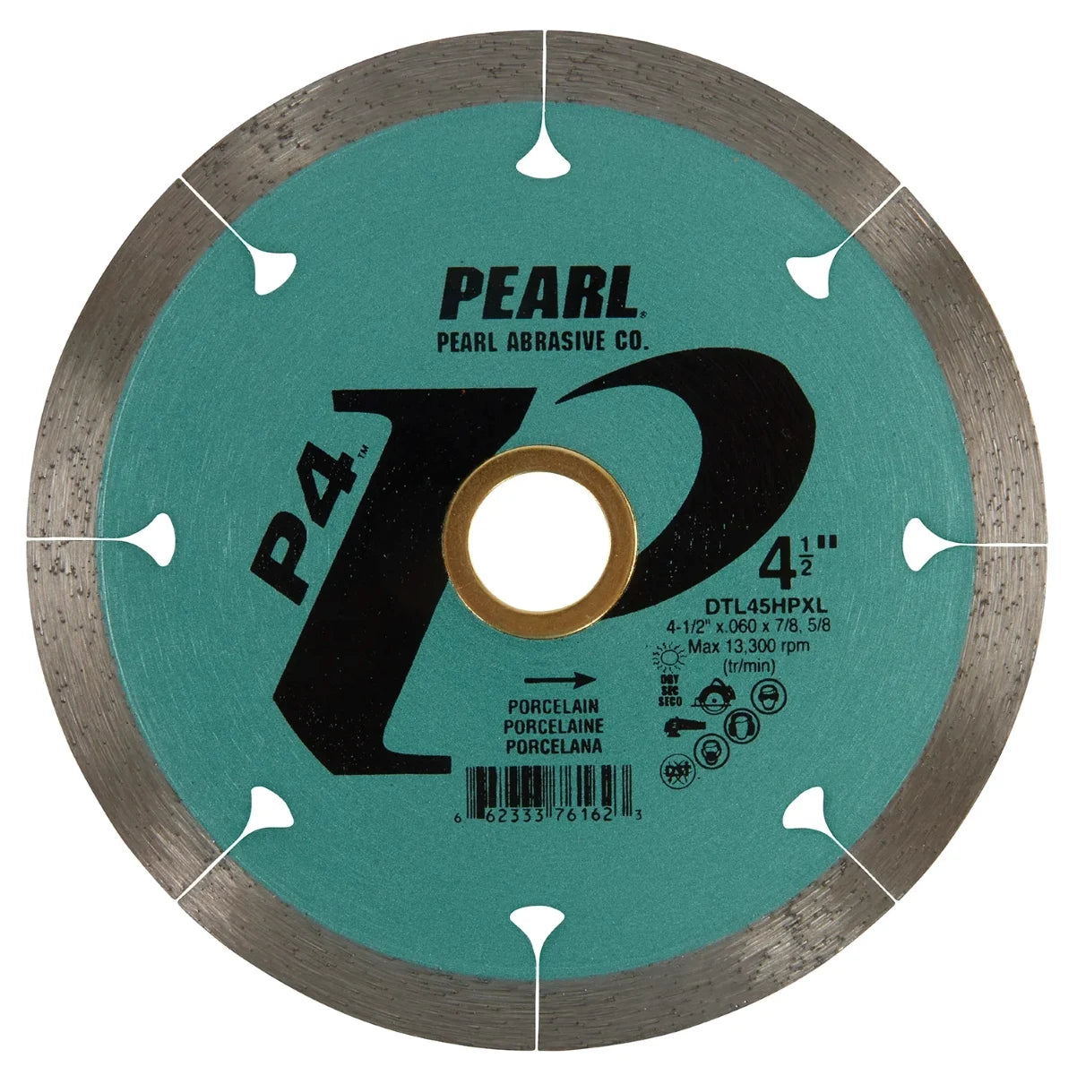Pearl P4 Porcelain Blade 4-1/2″ x 5/8″ - 7/8"