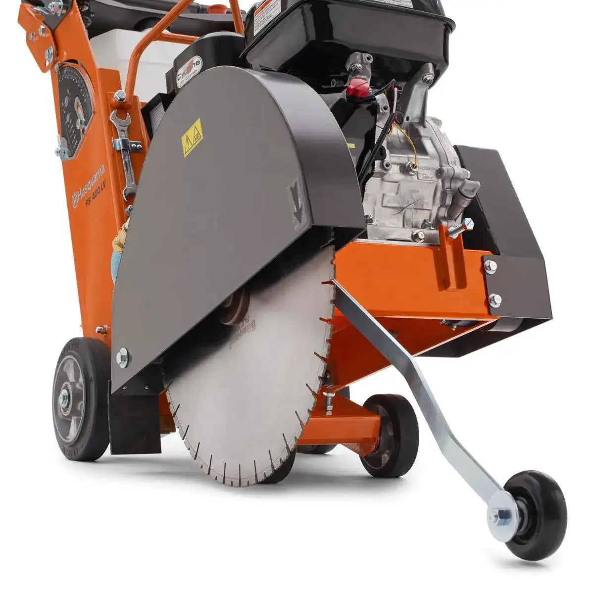Husqvarna FS400 Walk Behind Concrete Saw pointer down