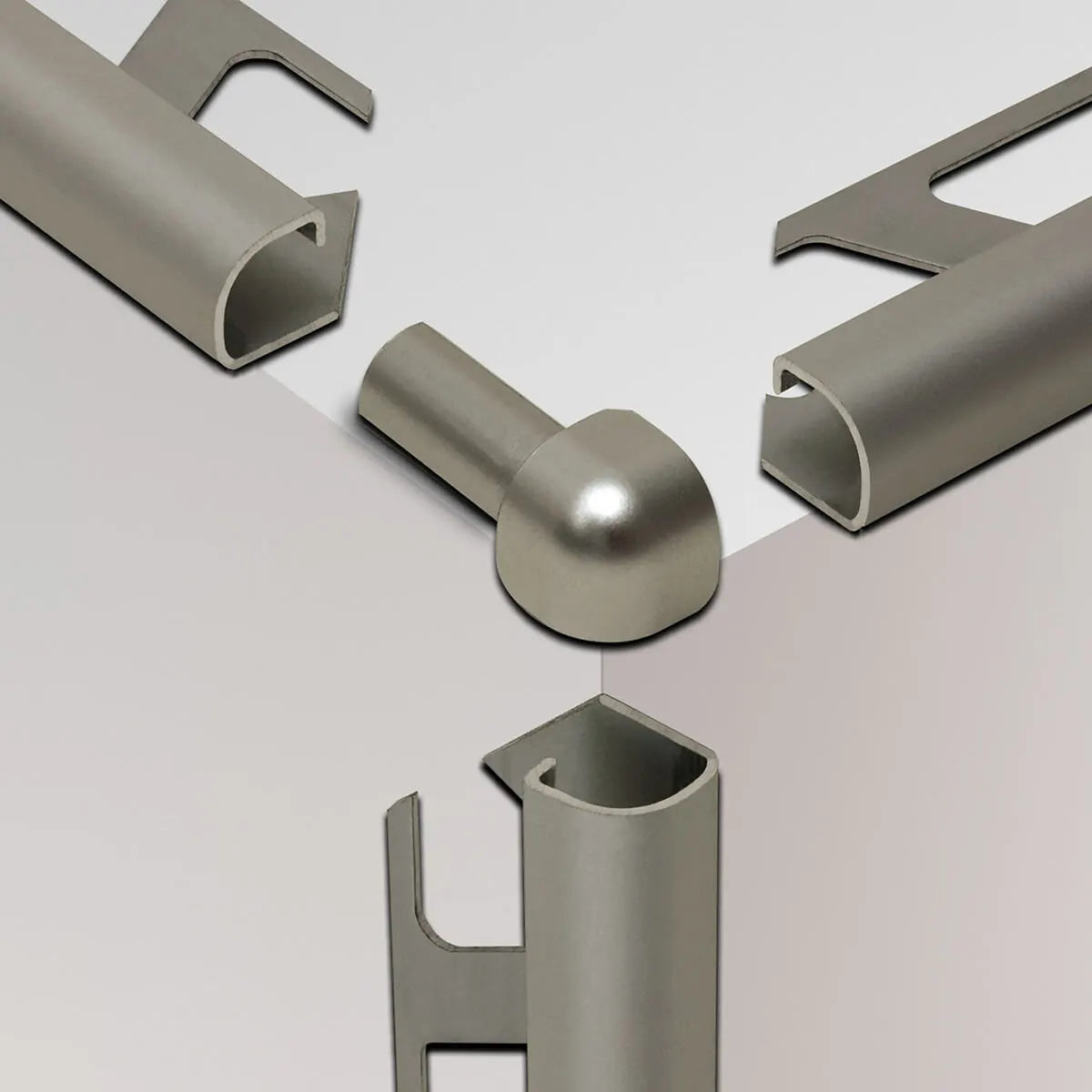 Schluter Edging Rondec Inside/Outside Trim Corners