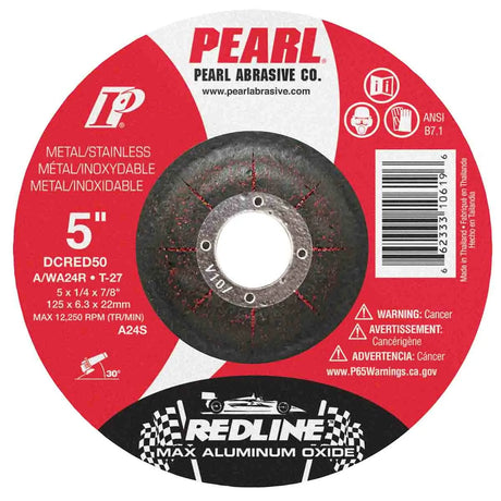 Pearl Redline Max A.O. Depressed Center Wheel 5" x 1/4" x 7/8"