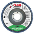 Pearl EXV Zirconia Maxidisc High Density Flap Disc 4-1/2" x 5/8"-11