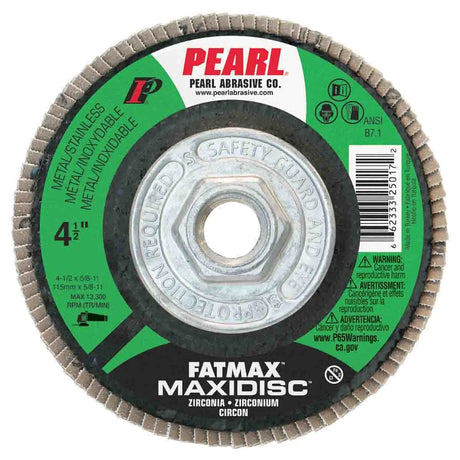 Fatmax Zirconia Maxidisc Flap Disc 4-1/2" x 5/8"-11 Z60 T27