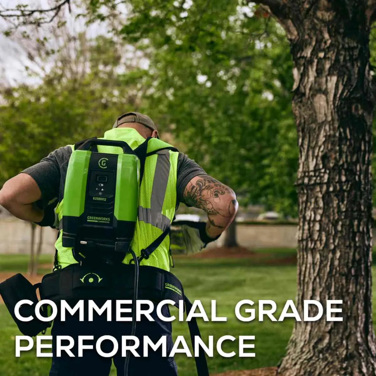 Greenworks 82V 12Ah Backpack Battery Commercial Grade Performance