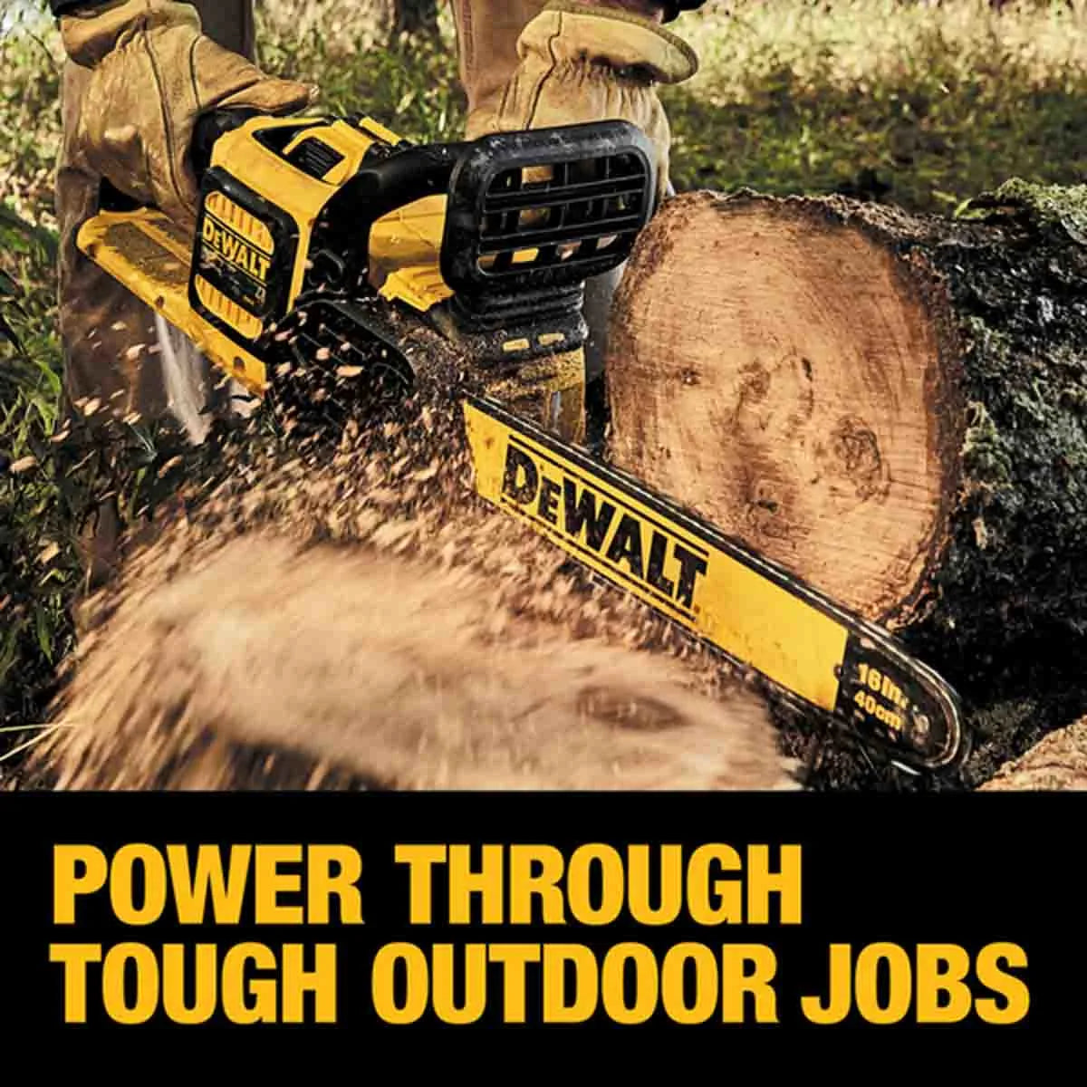 DeWalt Flexvolt 16in Cordless Chainsaw High Power