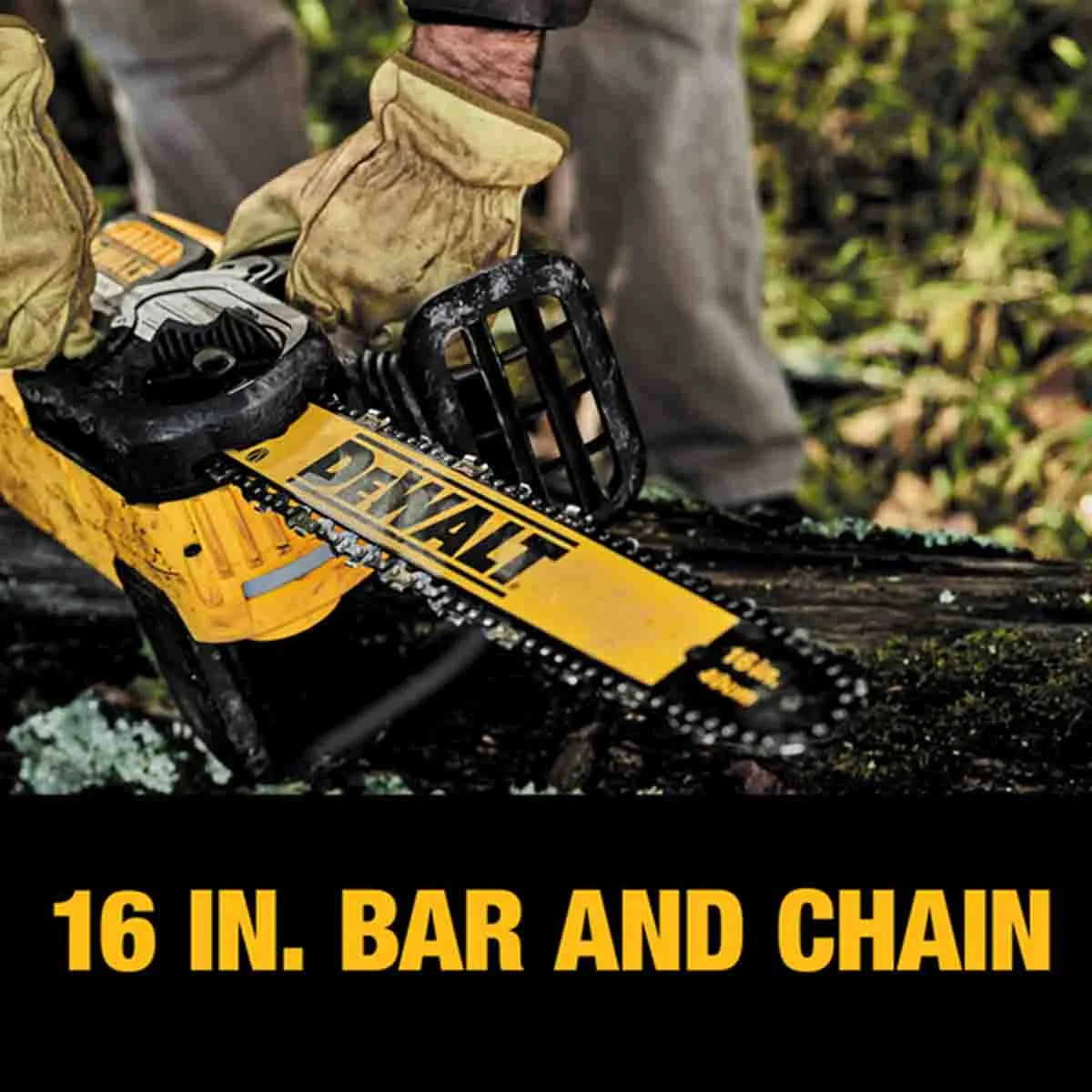 DeWalt Flexvolt 16in Cordless Chainsaw 16 in. Bar and Chain