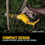DeWalt 20V MAX 8 in. Brushless Cordless Pruning Chainsaw (Tool Only) Compact Design