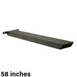 The Original Granite Bracket 58" Industrial Hidden Island Support Bracket