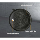 suction cup with sealed safety line