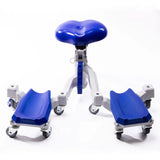 Kneaze roller knee pad for low posture work