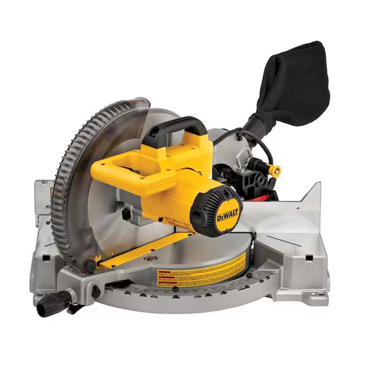Dewalt 15 Amp 12" Single-Bevel Compound Miter Saw with 14 positive stops