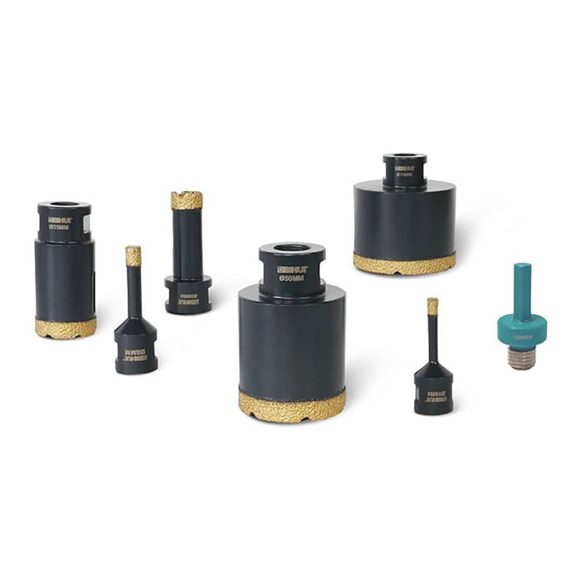 Bihui Tools 7 pcs Diamond Turbo Drill Set