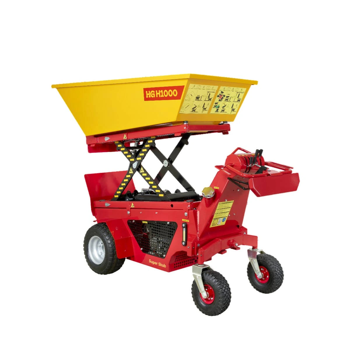 (Hi Tip) HG Gas 1t Mini Dumper 