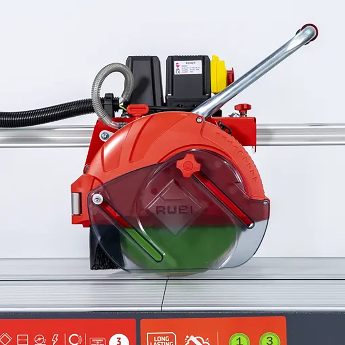 DC-250 Smart Advance 1200 Electric Saw 10" Blade Close up