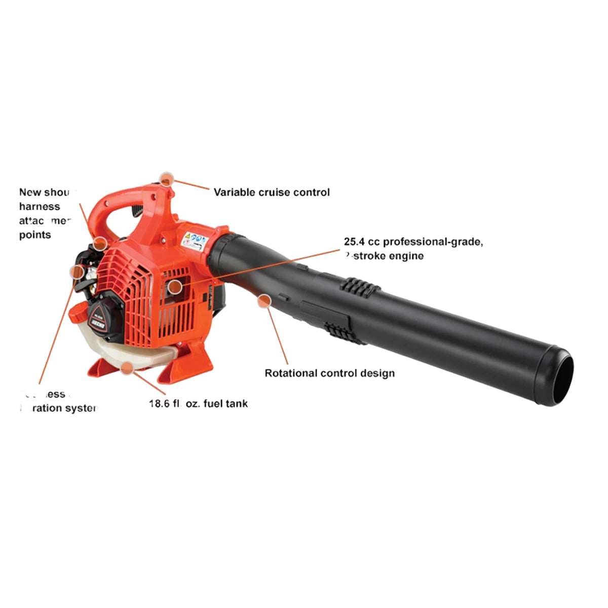 ECHO PB-2520 Handheld Blower Specs