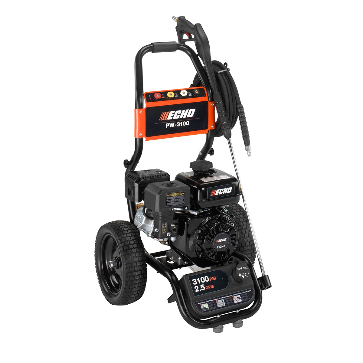 ECHO PW-3100 Pressure Washer Side View