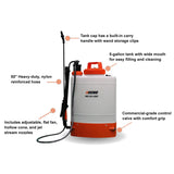 ECHO MS-5010BP Backpack Sprayer Specs