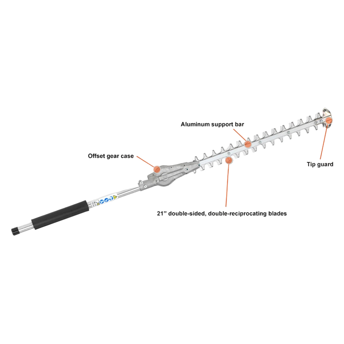 ECHO Hedge Trimmer Attachment Specs