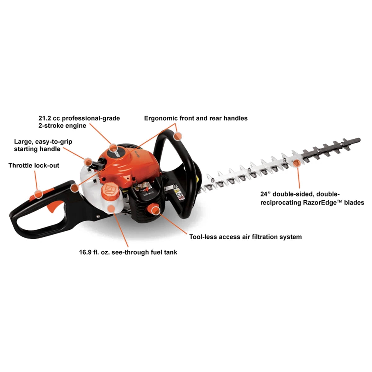 ECHO HC-155 Hedge Trimmer Specs