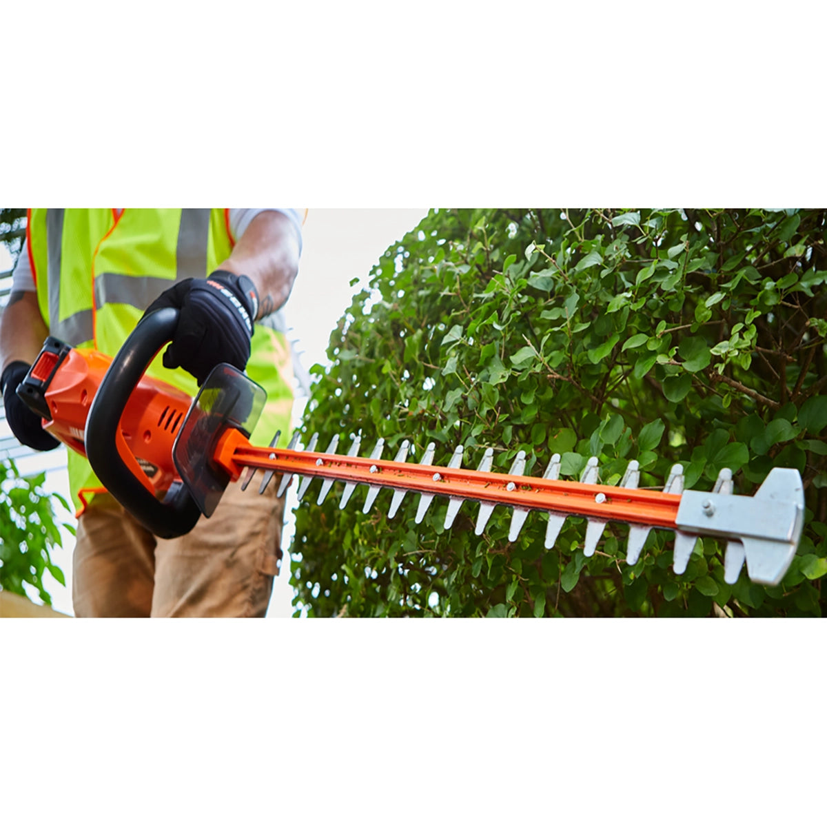 ECHO DHC-2300 Hedge Trimmer Kit In Use