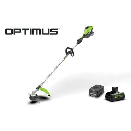 Optimus 82V 2.0 kW Top Mounted String Trimmer Kit