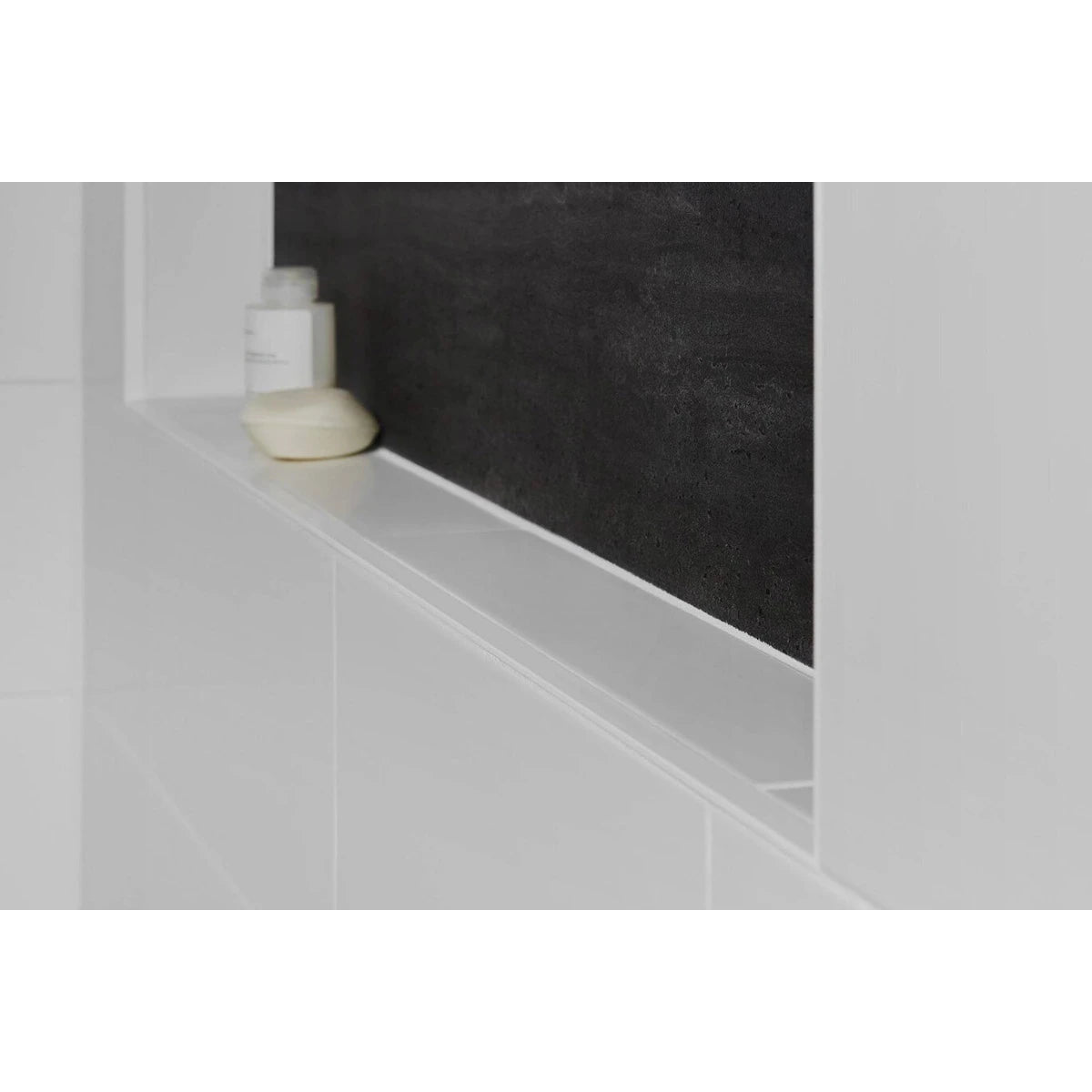 Schluter Jolly-P Edge Trim In Use