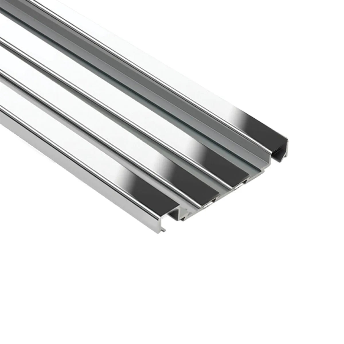 Schluter Quadec-FS Polished Chrome Anodized Edge Trim