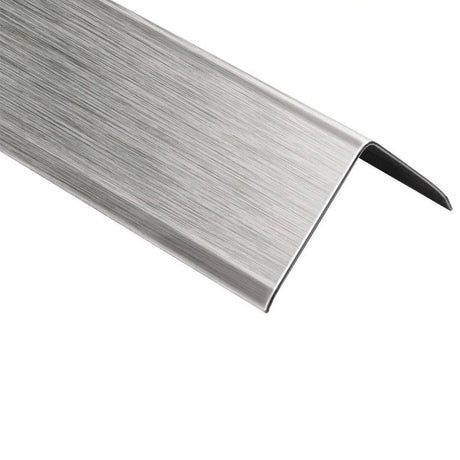 Schluter-ECK-K Edge Trim Brushed Stainless