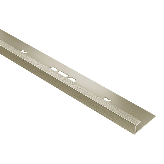 Schluter-VINPRO-S Edge Trim Brushed Nickel Anodized Smaller
