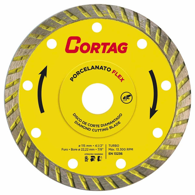 Cortag 4-1/2" Porcelanato Diamond Blade