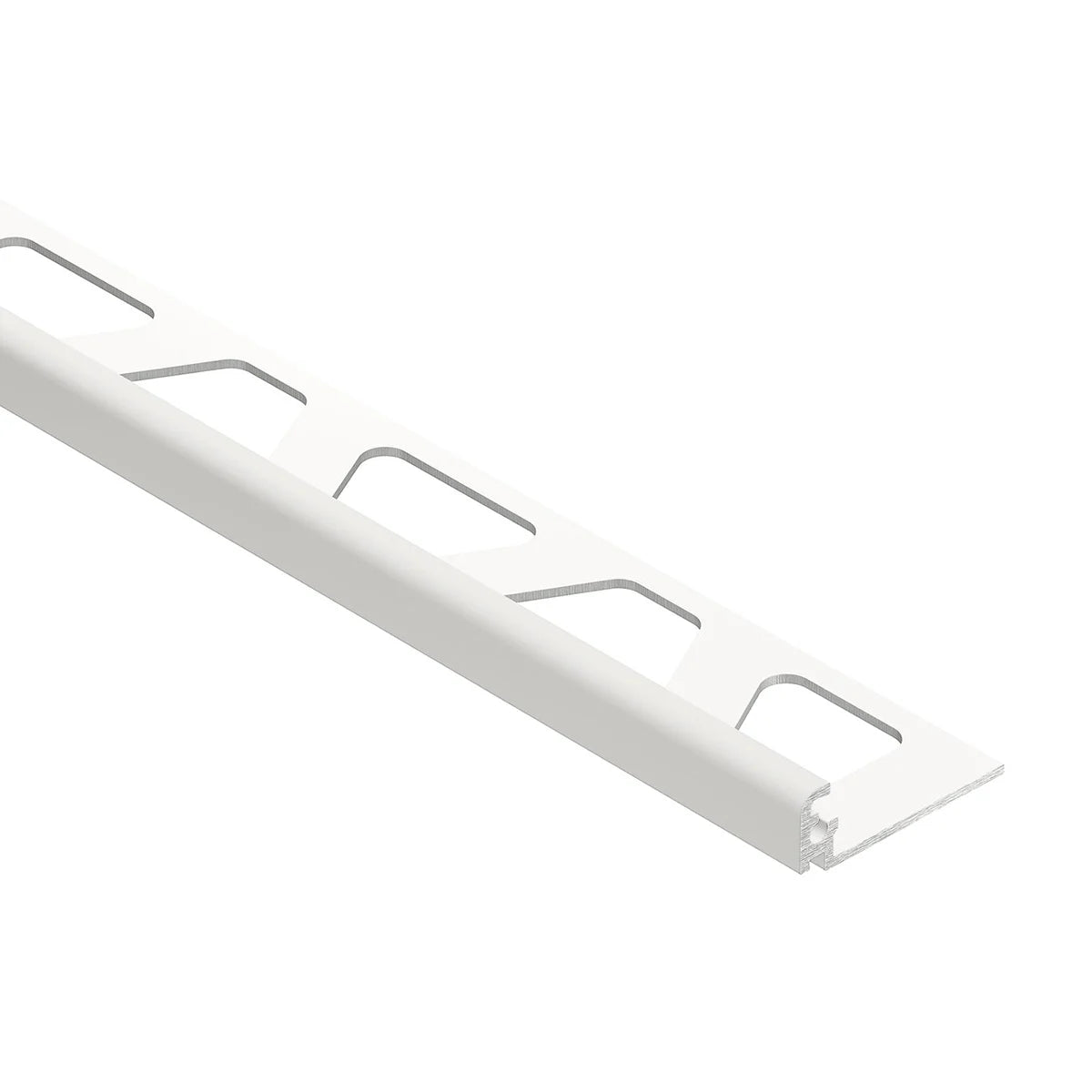 Schluter Jolly Edge Trim (1/4"-5/16") Matte White