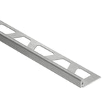 Schluter Jolly Edge Trim (1/4"-5/16") Brushed Chrome Anodized Aluminum