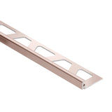 Schluter Jolly Edge Trim (1/4"-5/16") Polished Copper Anodized