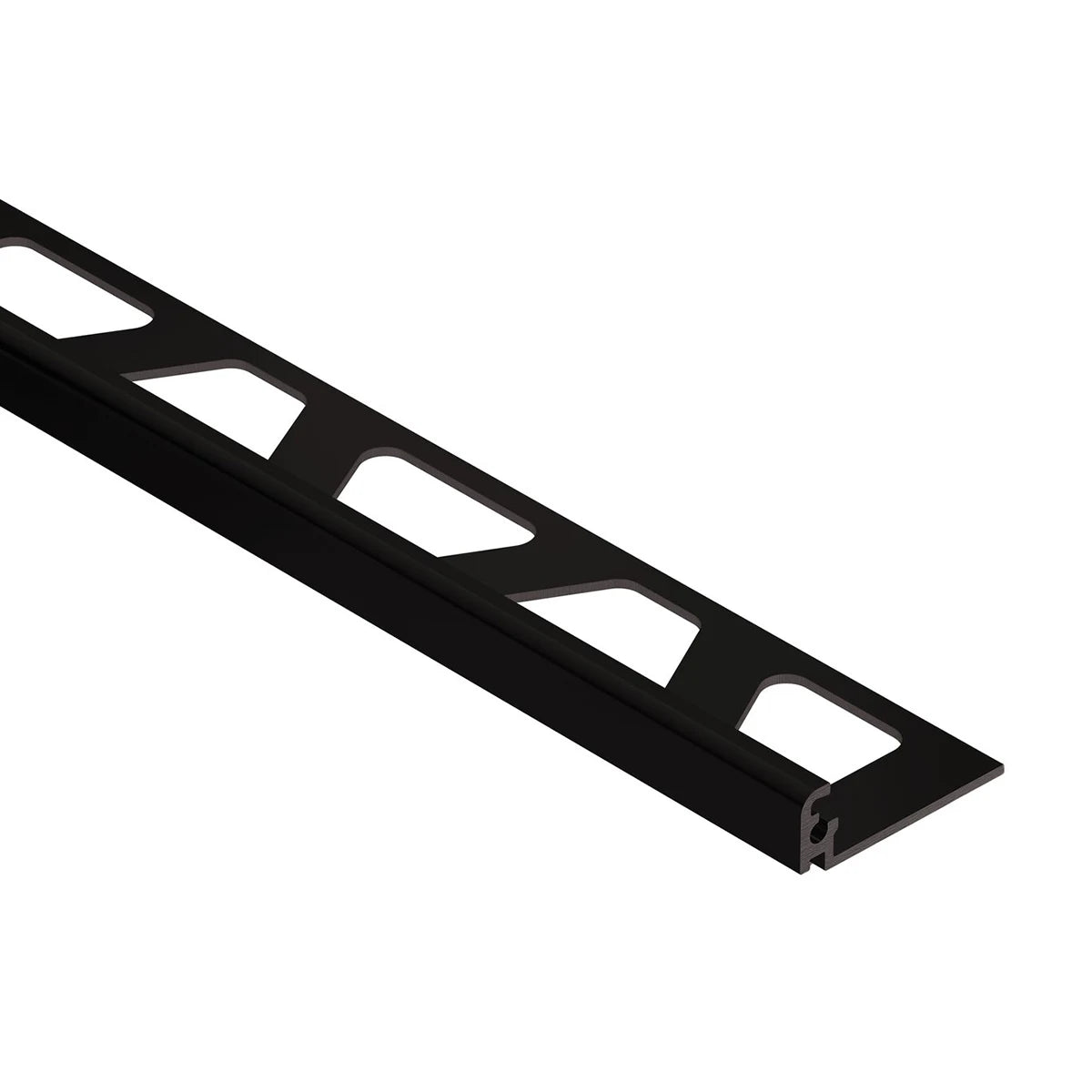 Schluter Jolly Edge Trim (1/4"-5/16") Bright Black Anodized