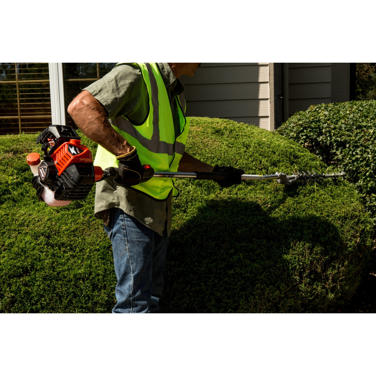 ECHO SHC-2620 Hedge Trimmer In Use 