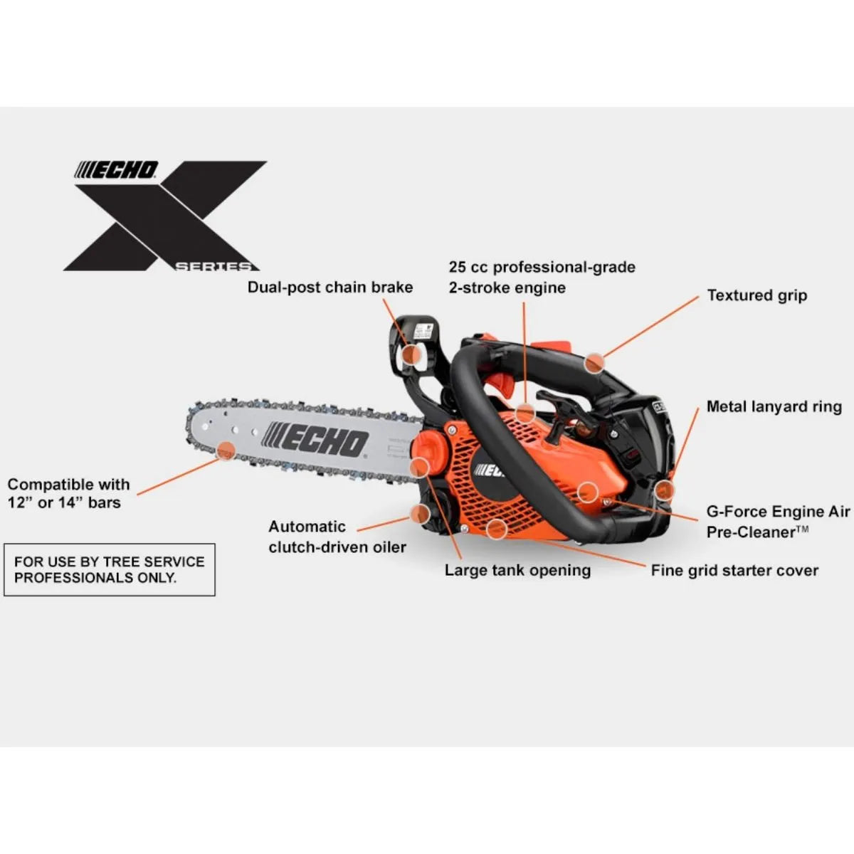 ECHO CS-2511T Chainsaw Specs