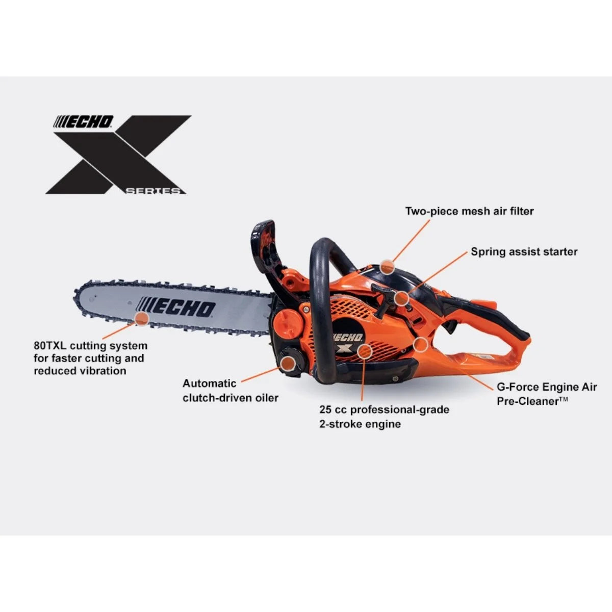 ECHO CS-2511PN Chainsaw Specs