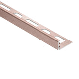 Schluter Jolly Edge Trim - 1/2" Brushed Copper Anodized