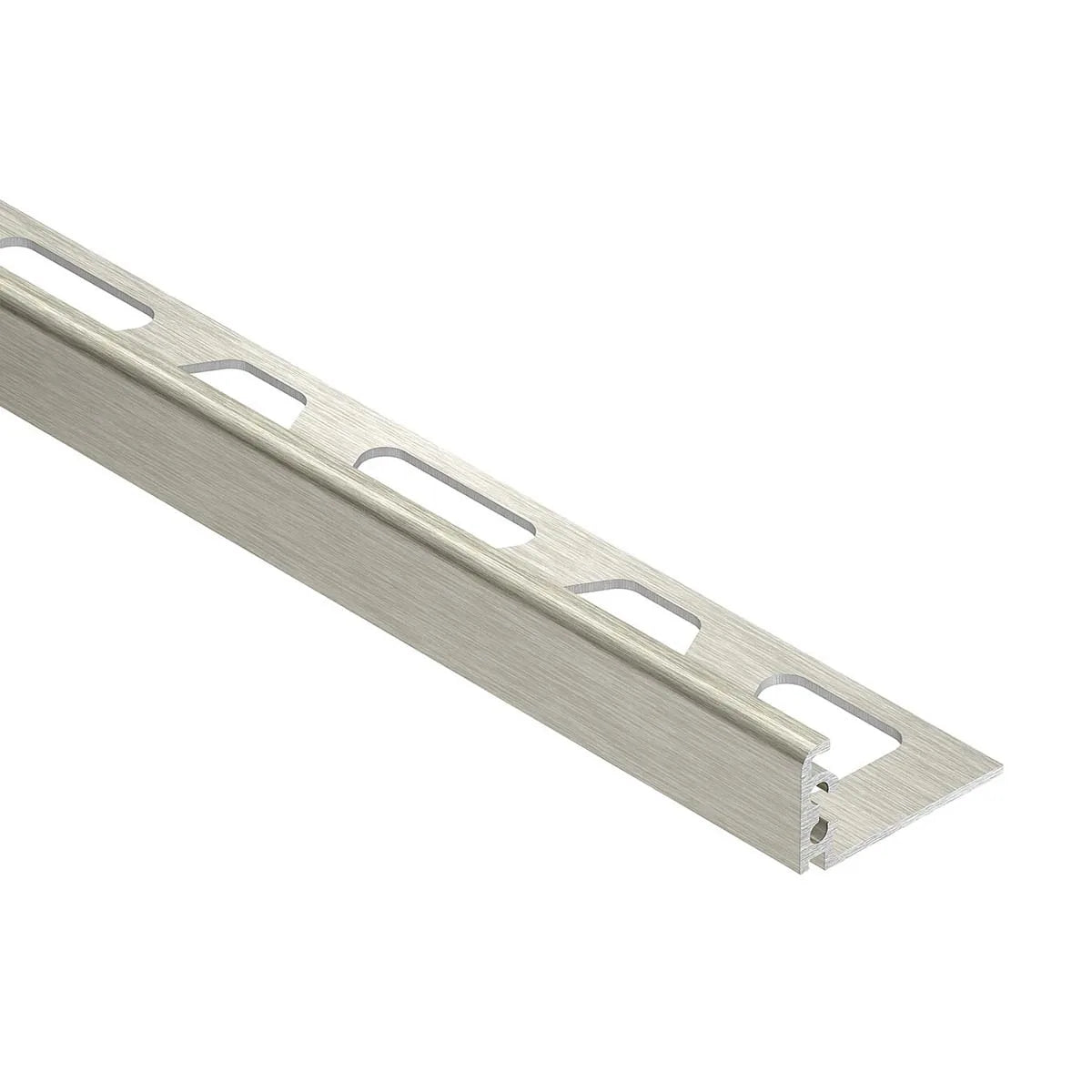Schluter Jolly Edge Trim - 1/2" Brushed Nickel Anodized