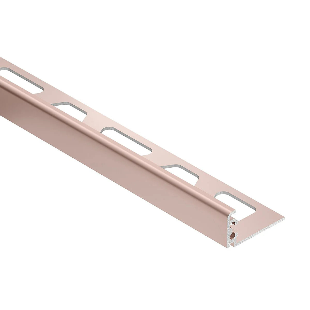 Schluter Jolly Edge Trim - 1/2" Satin Copper Anodized