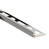 Schluter Jolly Edge Trim - 1/2" Chrome Plated
