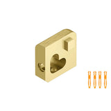Schluter Jolly Outside Corner Brushed Brass Anodized