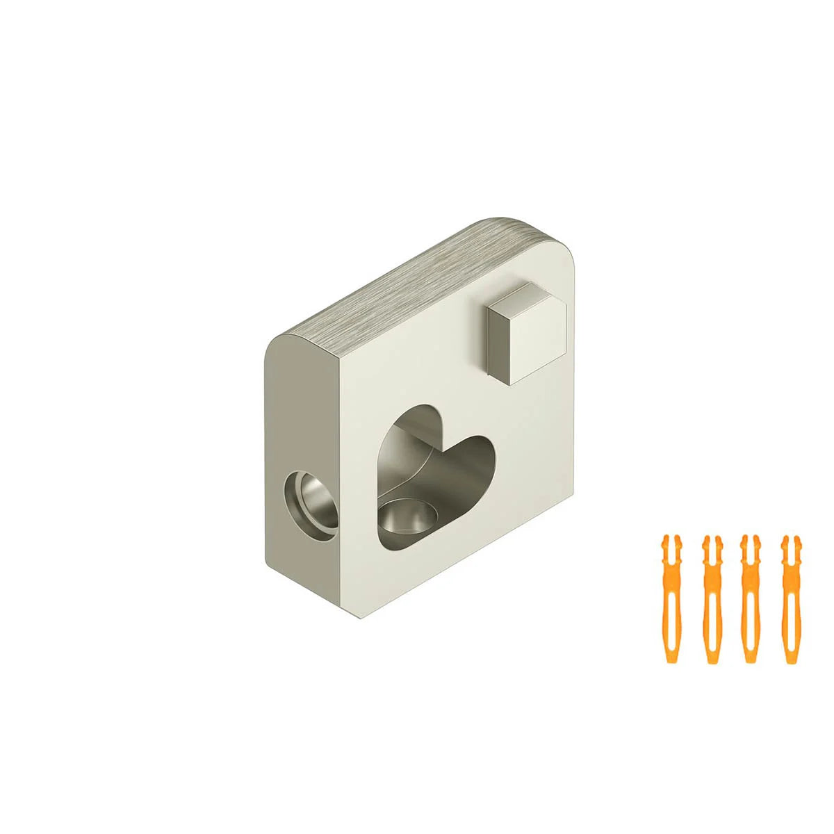 Schluter Jolly Outside Corner Brushed Nickel Anodized