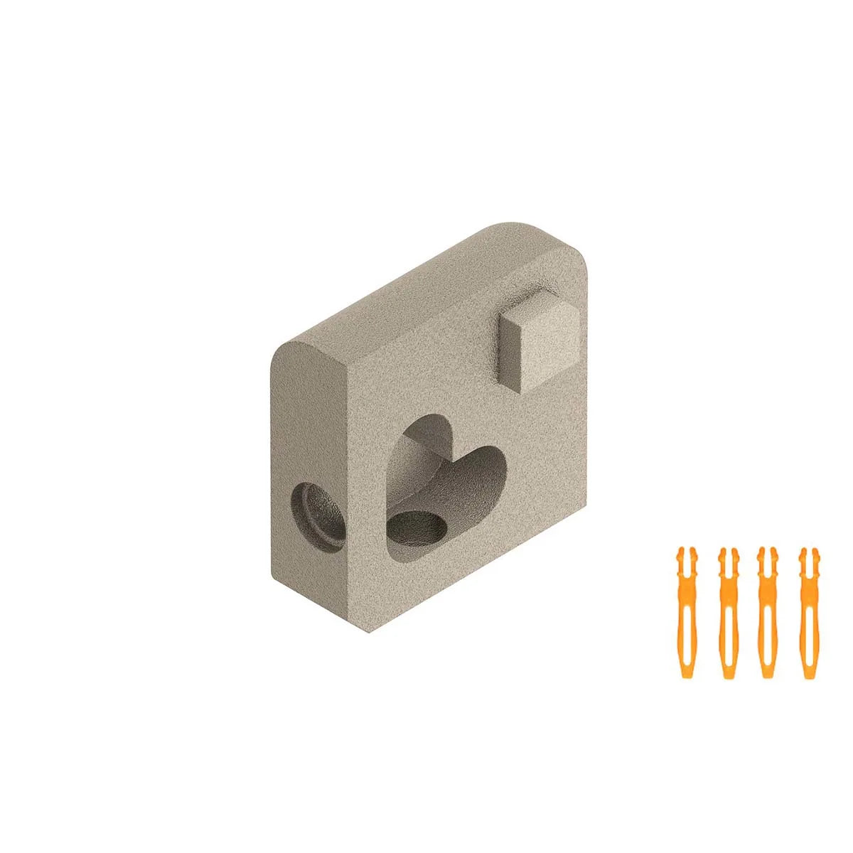 Schluter Jolly Outside Corner Ivory