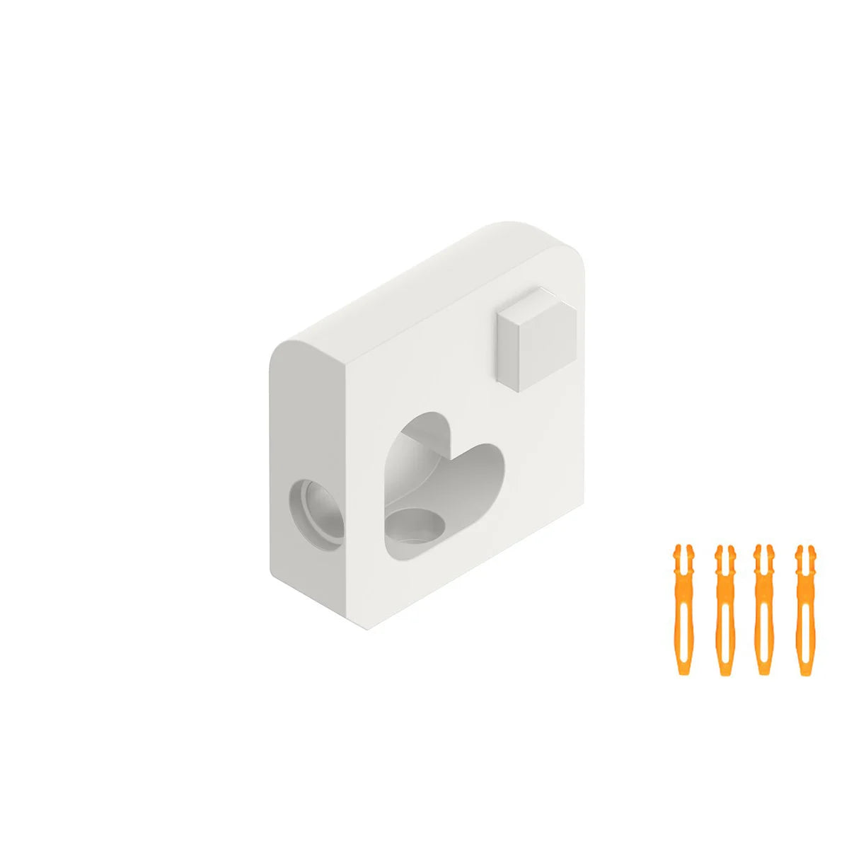 Schluter Jolly Outside Corner Matte White