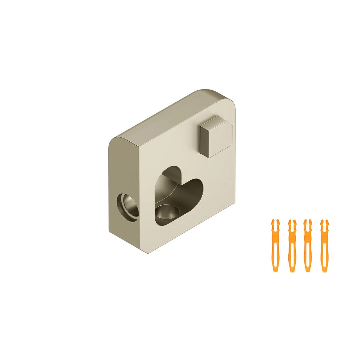 Schluter Jolly Outside Corner Satin Nickel Anodized