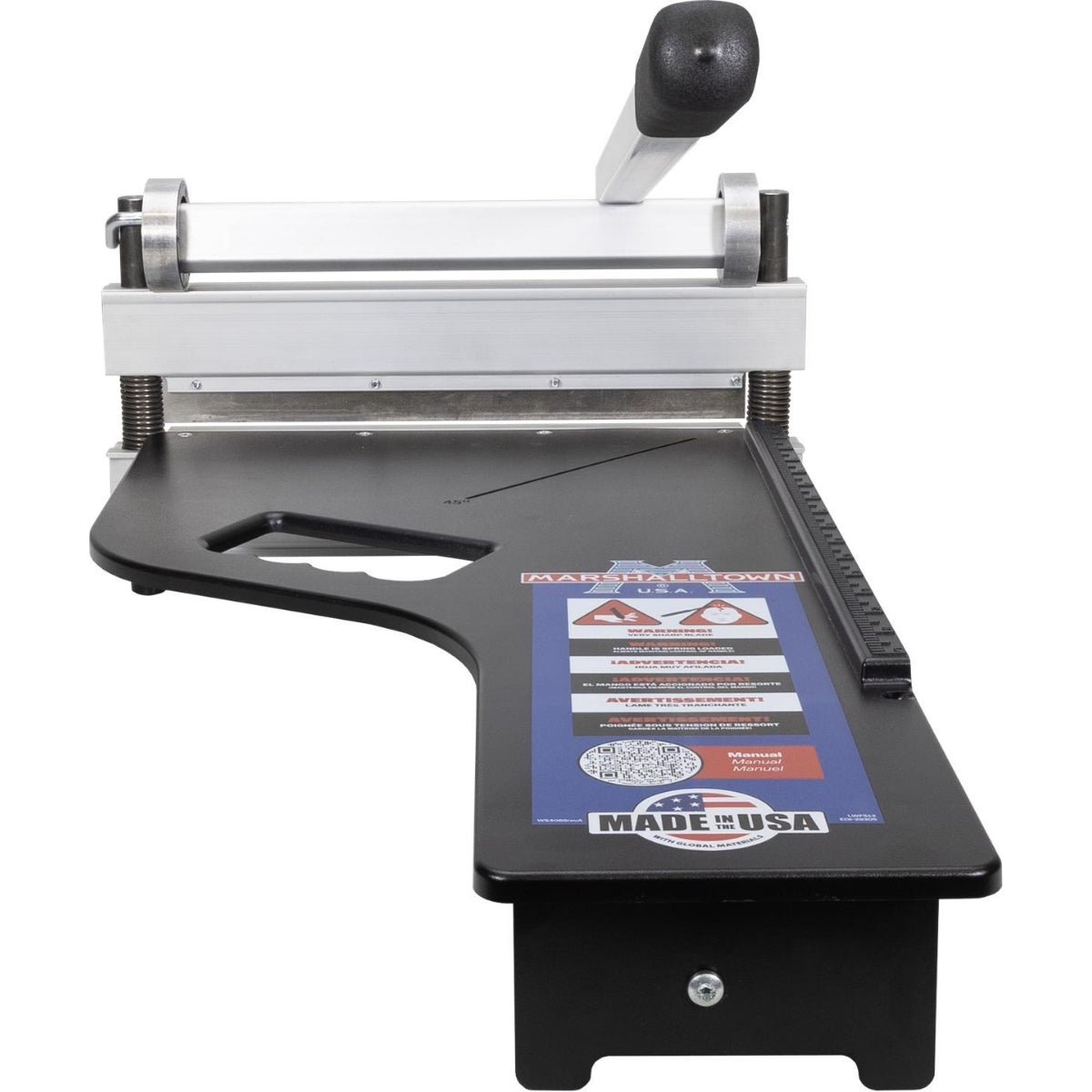 Marshalltown 13" Ultra-Lite Flooring Cutter Front Angle