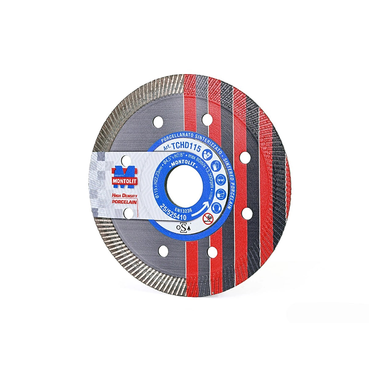 Montolit TCHD 115 - 4-1/2" Turbo Porcelain Diamond Blade