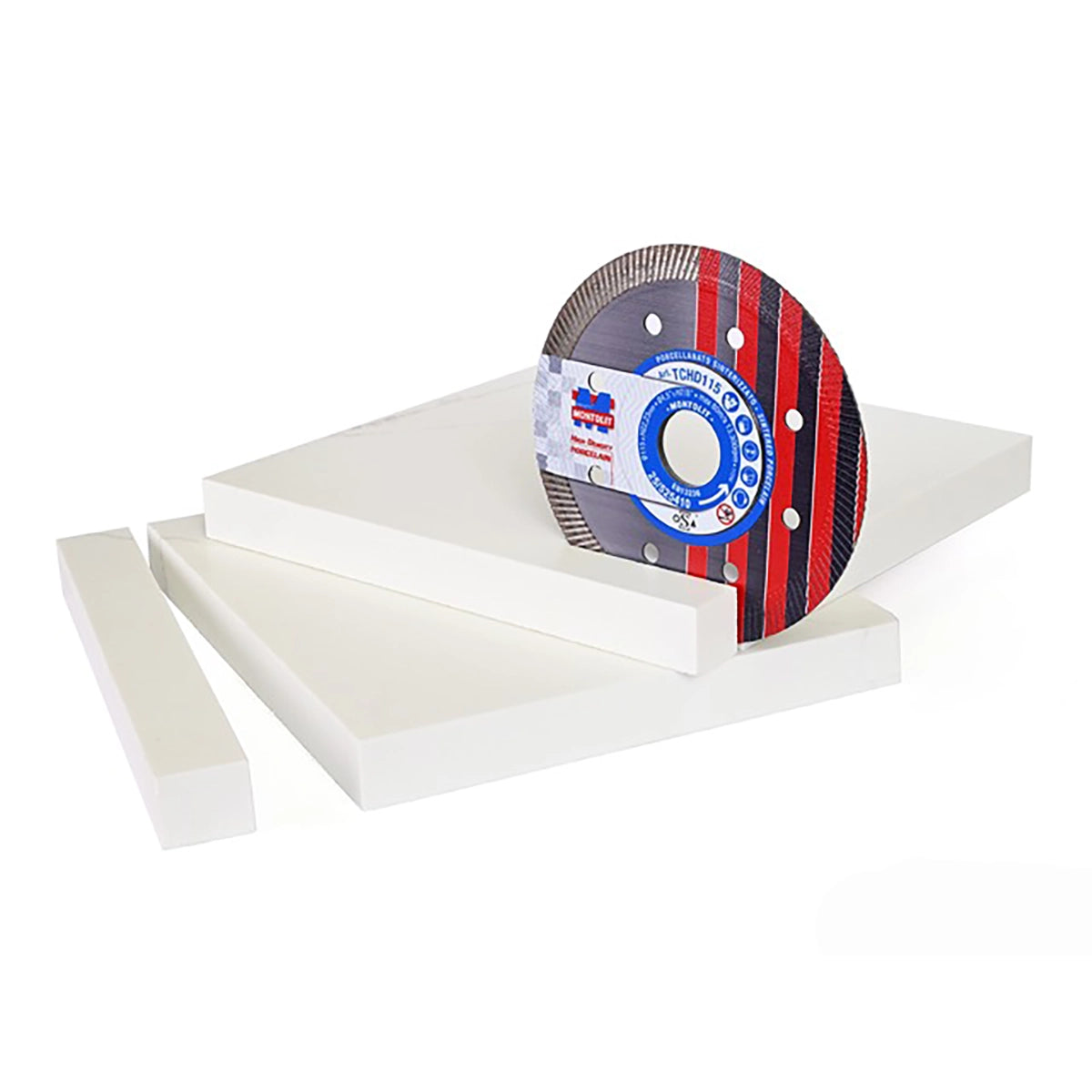 Montolit TCHD 115 Turbo Diamond Blade for cutting High Density Porcelain