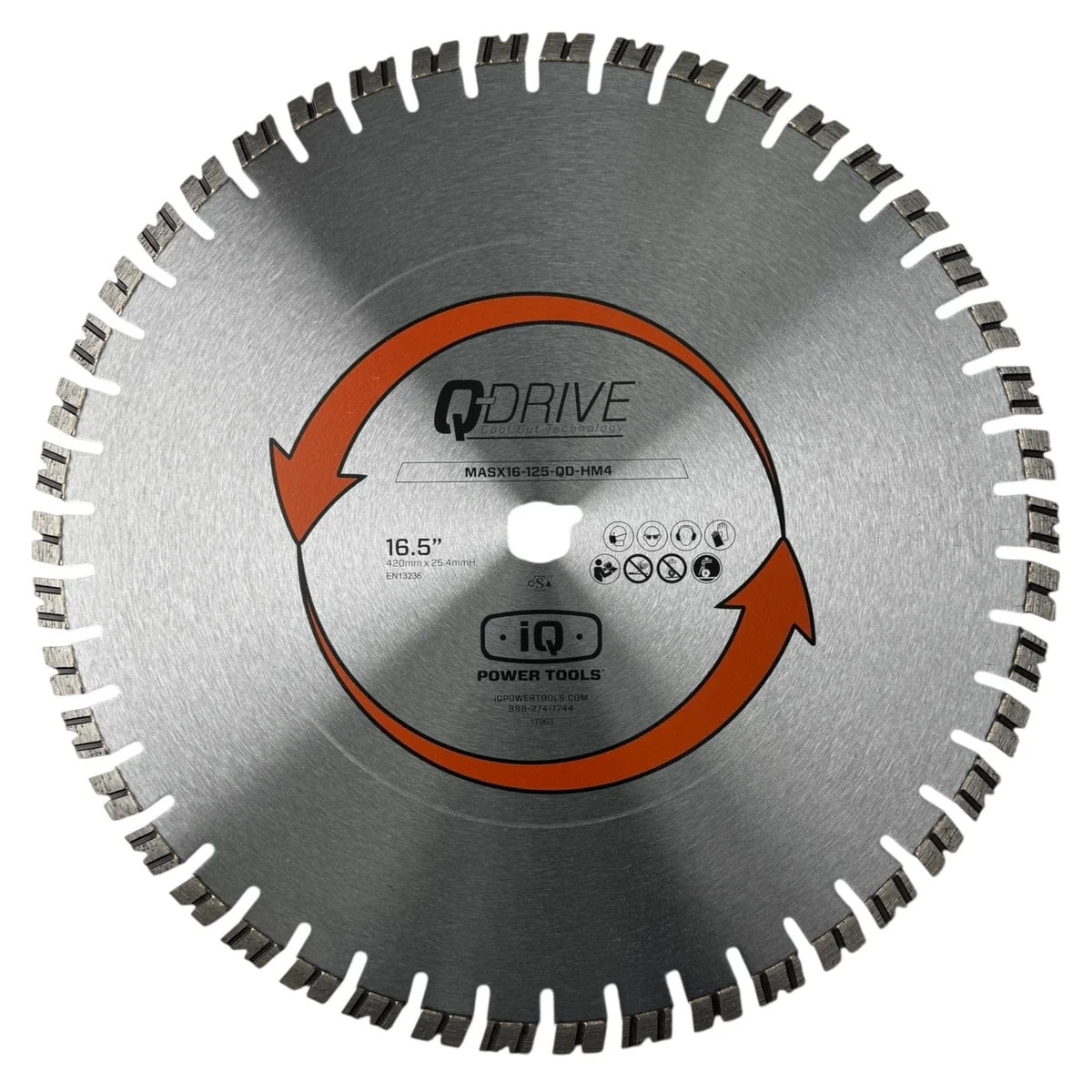 iQ Power Tools 16.5" Extreme Hard Material Blade