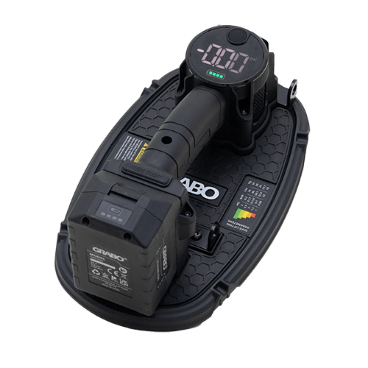 GRABO High-Flow Professional Suction Cup Tool Kit Solo